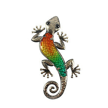 Load image into Gallery viewer, Metal Gecko Wall Artwork Sculpture